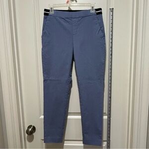 Maurices women’s size M Blue bs casual Pants with striped waistband. Pull on.